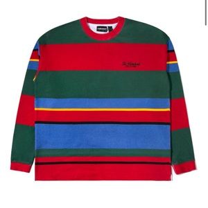The Hundreds Reseda Striped Crewneck Sweatshirt